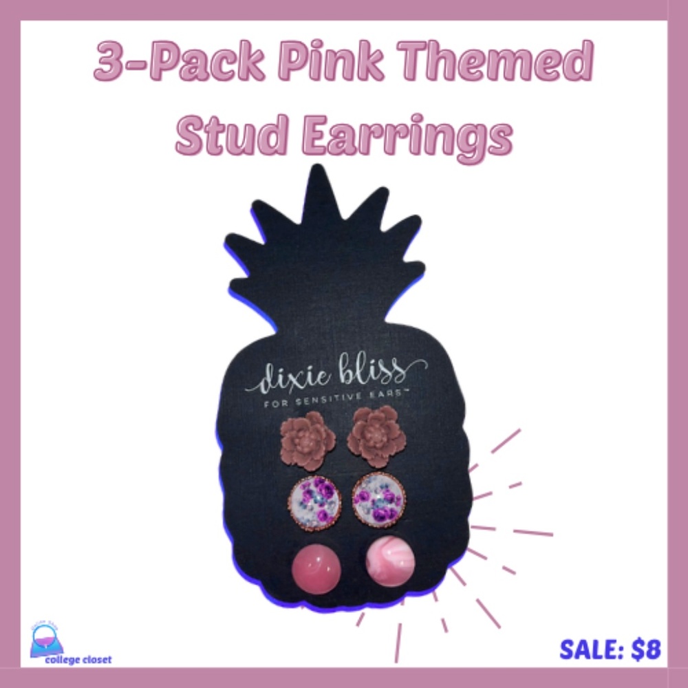 3-Pack Dixie Bliss Earrings